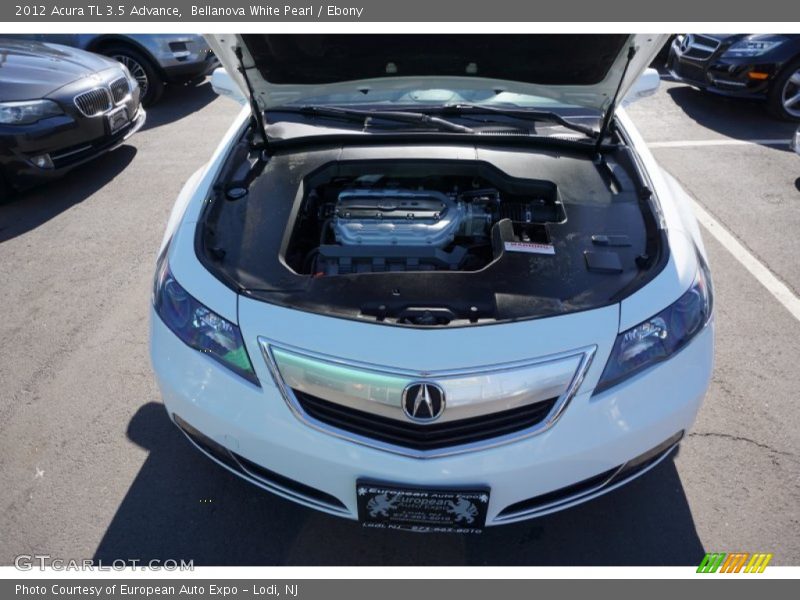 Bellanova White Pearl / Ebony 2012 Acura TL 3.5 Advance