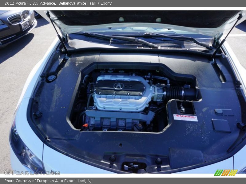 Bellanova White Pearl / Ebony 2012 Acura TL 3.5 Advance