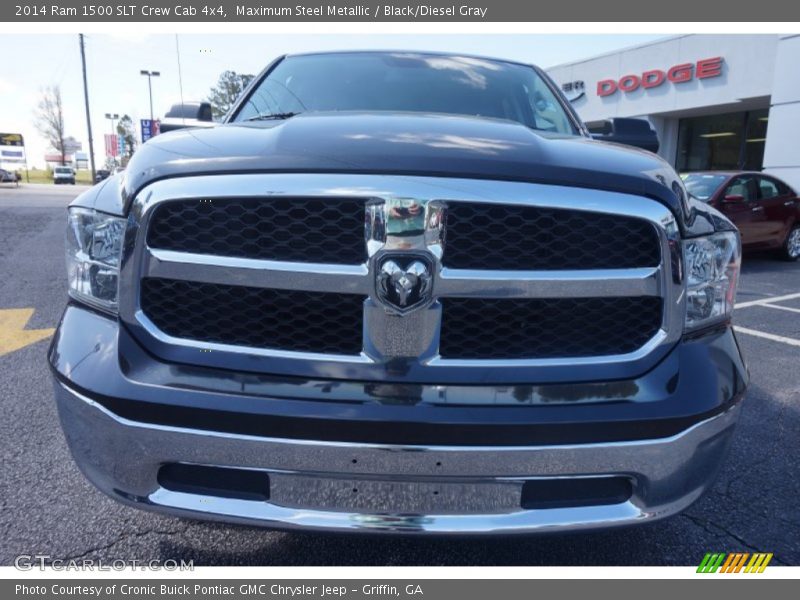 Maximum Steel Metallic / Black/Diesel Gray 2014 Ram 1500 SLT Crew Cab 4x4