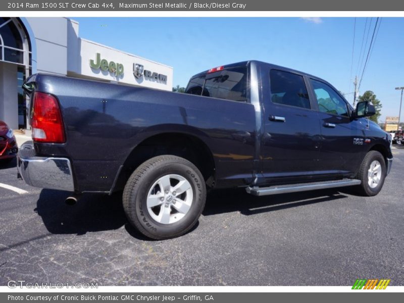 Maximum Steel Metallic / Black/Diesel Gray 2014 Ram 1500 SLT Crew Cab 4x4