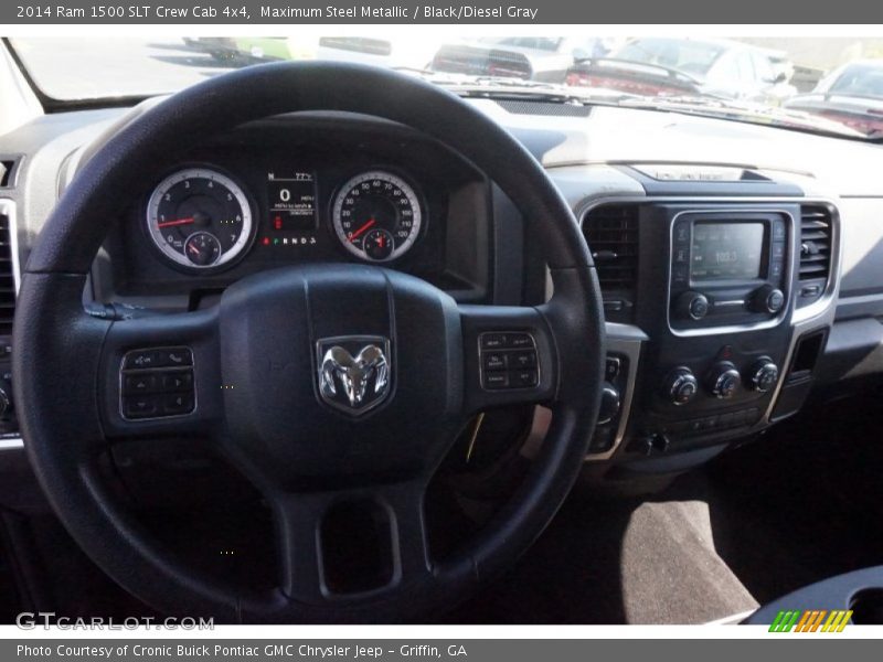 Maximum Steel Metallic / Black/Diesel Gray 2014 Ram 1500 SLT Crew Cab 4x4
