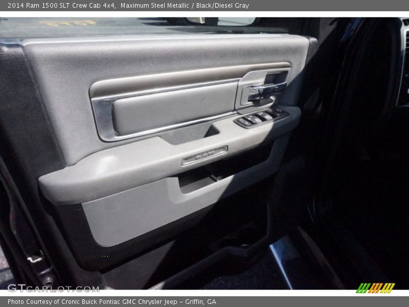 Maximum Steel Metallic / Black/Diesel Gray 2014 Ram 1500 SLT Crew Cab 4x4