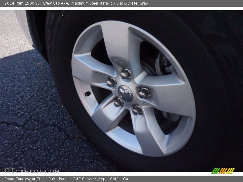 Maximum Steel Metallic / Black/Diesel Gray 2014 Ram 1500 SLT Crew Cab 4x4