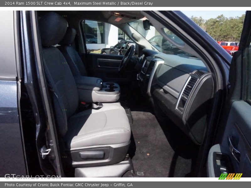 Maximum Steel Metallic / Black/Diesel Gray 2014 Ram 1500 SLT Crew Cab 4x4
