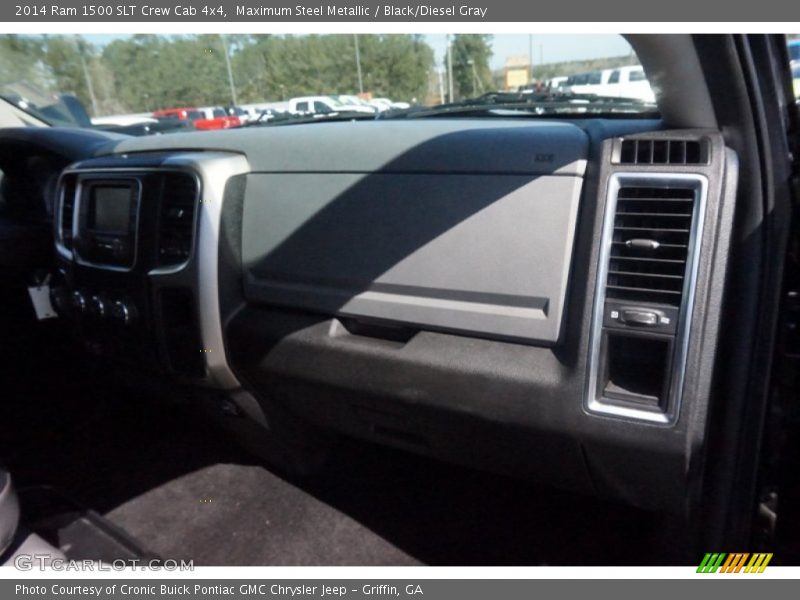 Maximum Steel Metallic / Black/Diesel Gray 2014 Ram 1500 SLT Crew Cab 4x4
