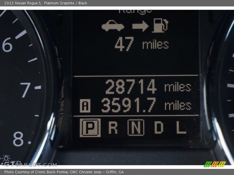 Platinum Graphite / Black 2013 Nissan Rogue S
