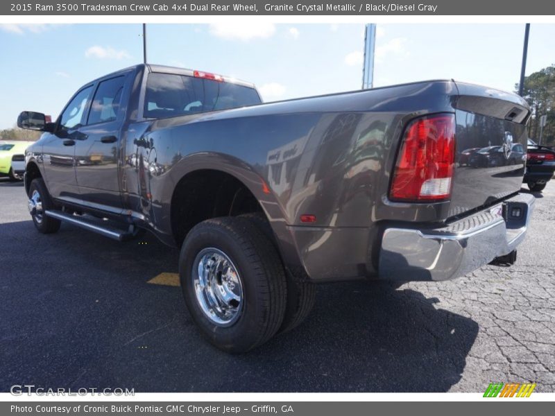 Granite Crystal Metallic / Black/Diesel Gray 2015 Ram 3500 Tradesman Crew Cab 4x4 Dual Rear Wheel