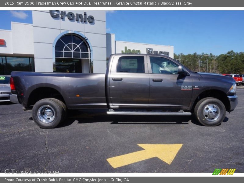 Granite Crystal Metallic / Black/Diesel Gray 2015 Ram 3500 Tradesman Crew Cab 4x4 Dual Rear Wheel