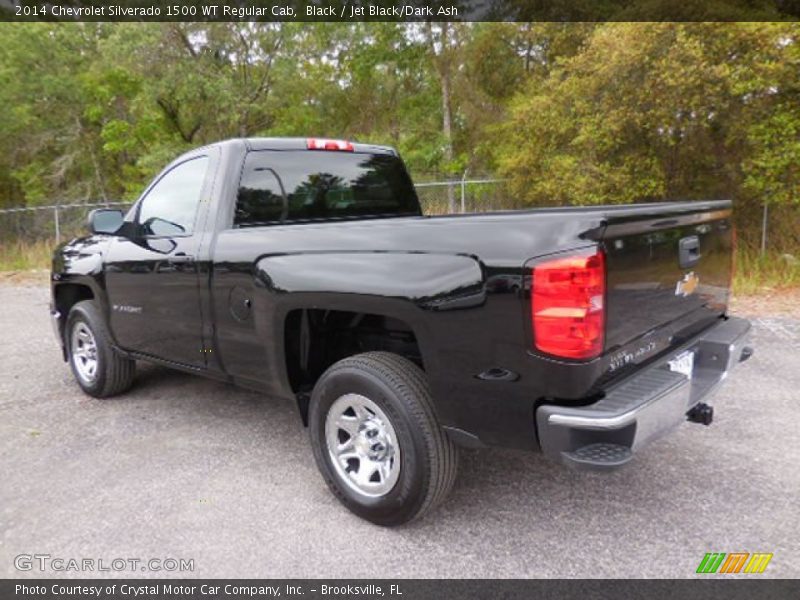 Black / Jet Black/Dark Ash 2014 Chevrolet Silverado 1500 WT Regular Cab