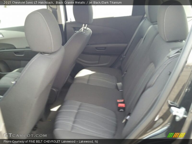 Black Granite Metallic / Jet Black/Dark Titanium 2015 Chevrolet Sonic LT Hatchback