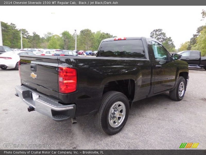 Black / Jet Black/Dark Ash 2014 Chevrolet Silverado 1500 WT Regular Cab