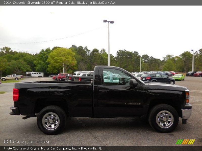 Black / Jet Black/Dark Ash 2014 Chevrolet Silverado 1500 WT Regular Cab