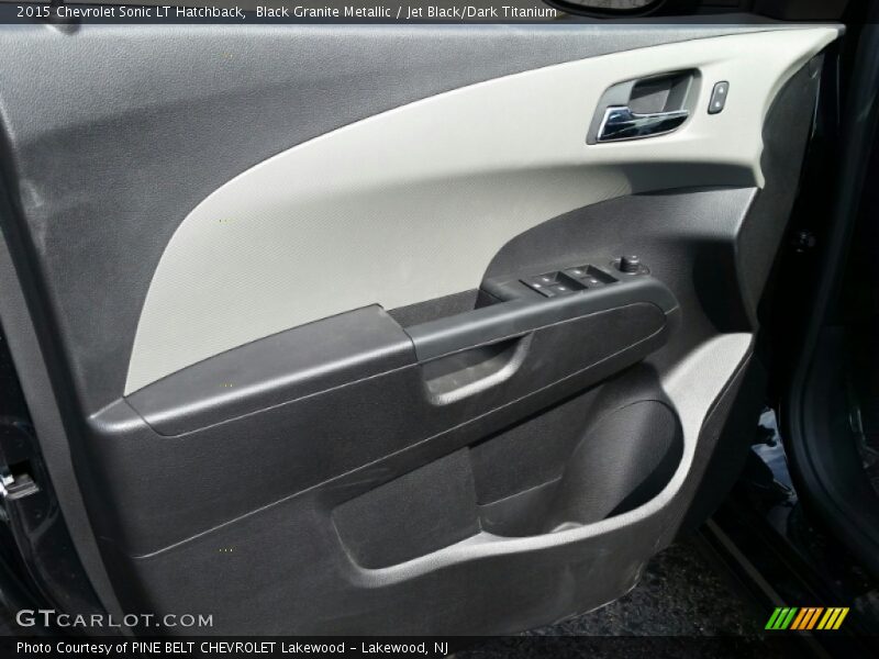 Black Granite Metallic / Jet Black/Dark Titanium 2015 Chevrolet Sonic LT Hatchback