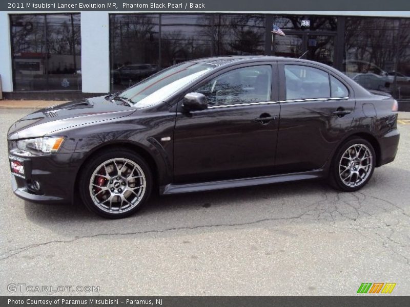  2011 Lancer Evolution MR Phantom Black Pearl