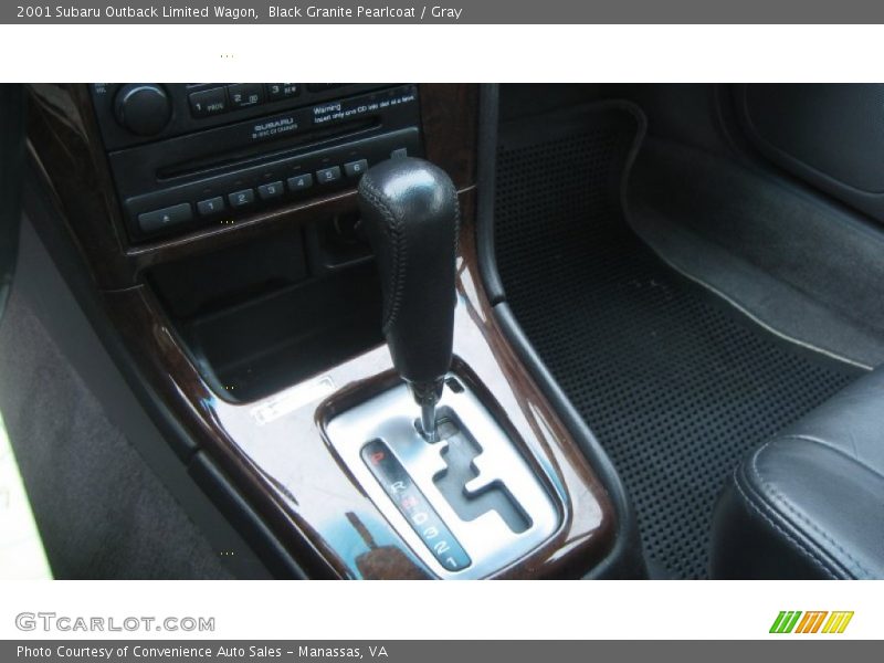 Black Granite Pearlcoat / Gray 2001 Subaru Outback Limited Wagon