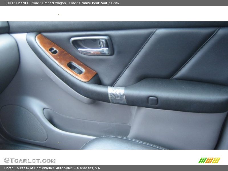 Black Granite Pearlcoat / Gray 2001 Subaru Outback Limited Wagon