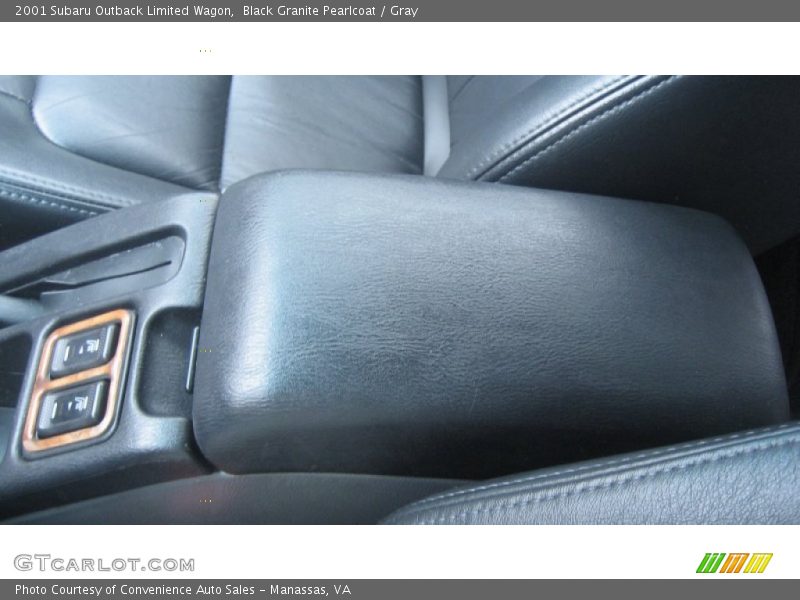 Black Granite Pearlcoat / Gray 2001 Subaru Outback Limited Wagon
