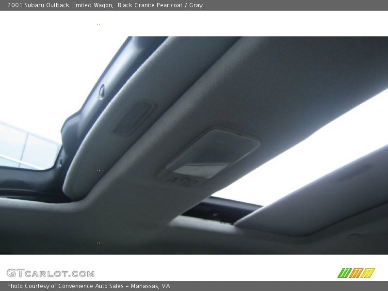Black Granite Pearlcoat / Gray 2001 Subaru Outback Limited Wagon