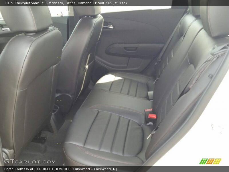 Rear Seat of 2015 Sonic RS Hatchback