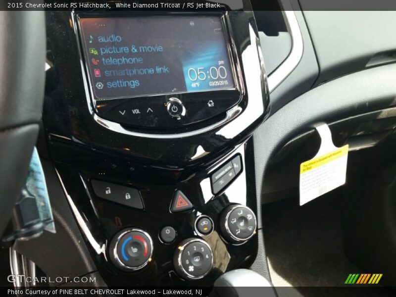 Controls of 2015 Sonic RS Hatchback
