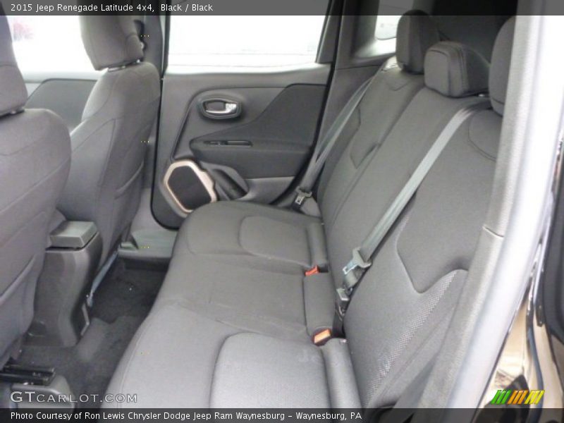 Black / Black 2015 Jeep Renegade Latitude 4x4