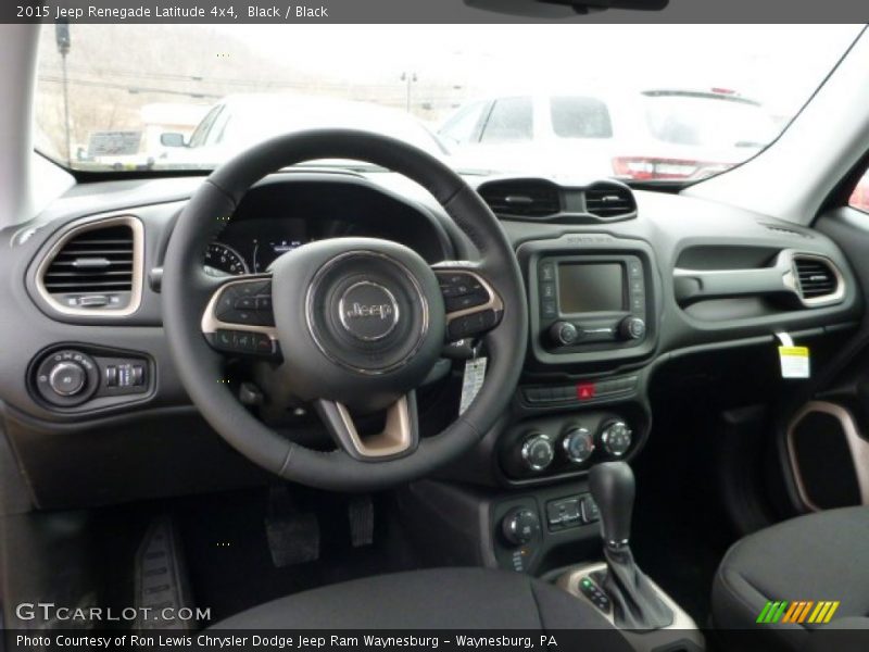 Black Interior - 2015 Renegade Latitude 4x4 