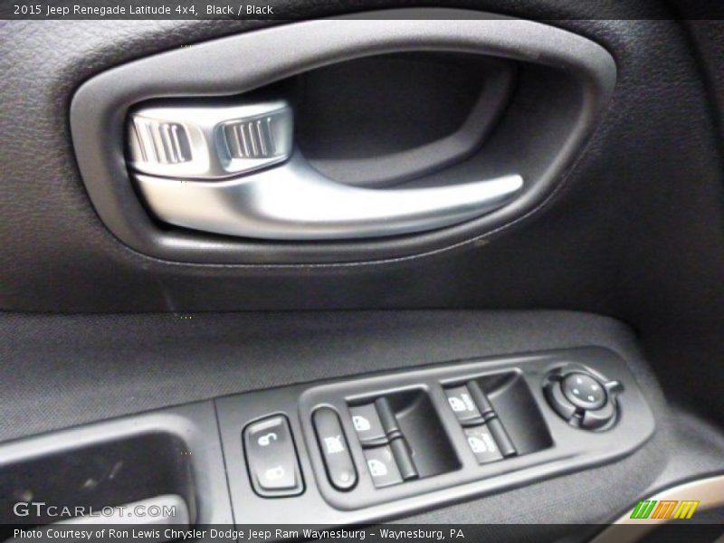 Black / Black 2015 Jeep Renegade Latitude 4x4