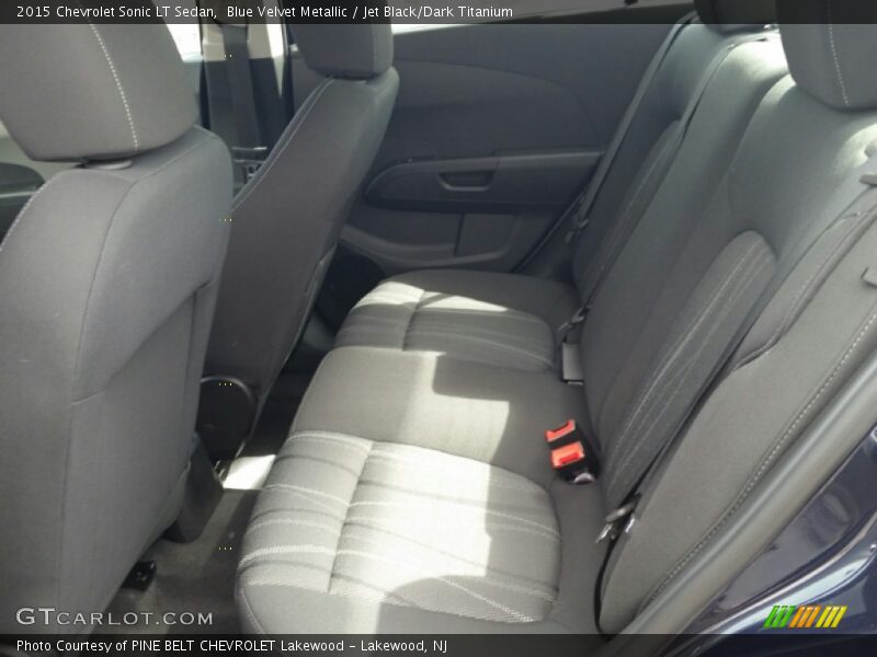 Blue Velvet Metallic / Jet Black/Dark Titanium 2015 Chevrolet Sonic LT Sedan