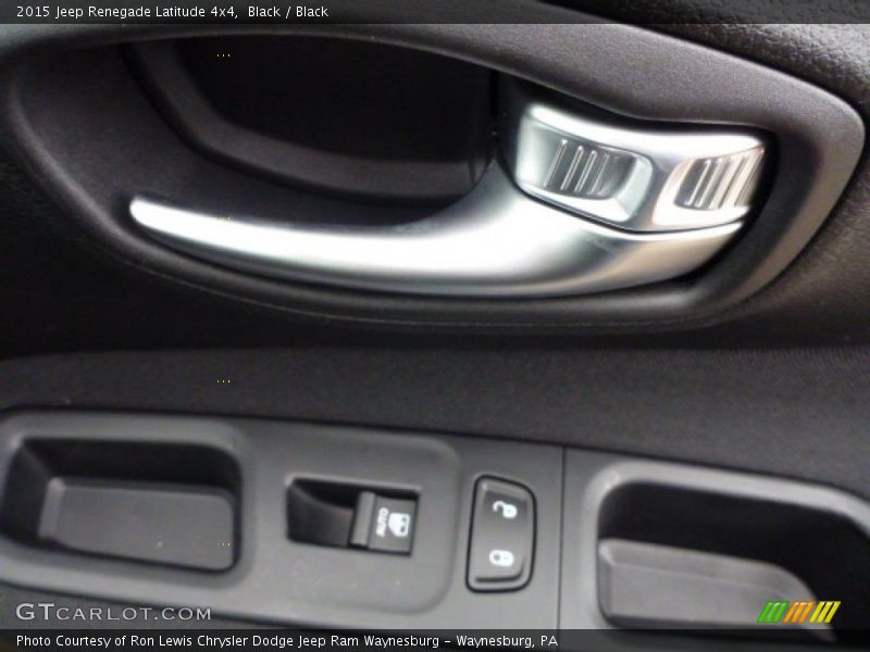 Black / Black 2015 Jeep Renegade Latitude 4x4