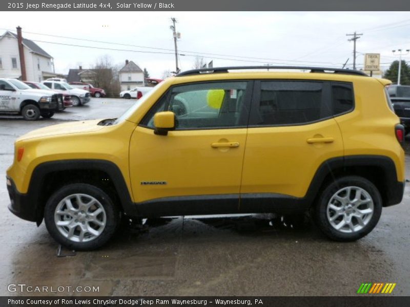  2015 Renegade Latitude 4x4 Solar Yellow