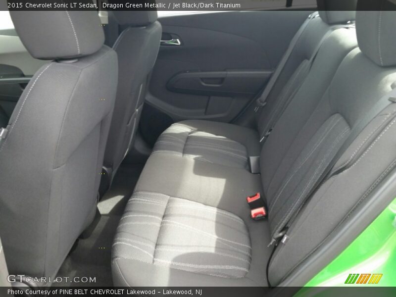 Dragon Green Metallic / Jet Black/Dark Titanium 2015 Chevrolet Sonic LT Sedan