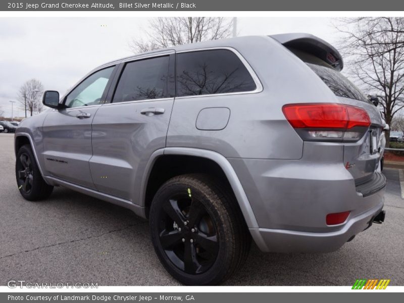 Billet Silver Metallic / Black 2015 Jeep Grand Cherokee Altitude