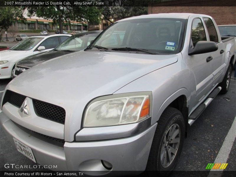 Alloy Silver / Slate 2007 Mitsubishi Raider LS Double Cab