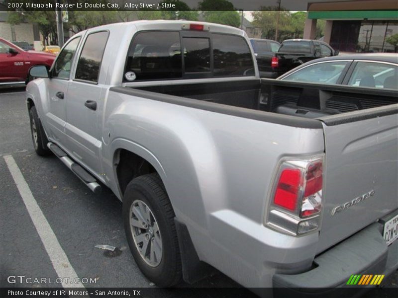 Alloy Silver / Slate 2007 Mitsubishi Raider LS Double Cab