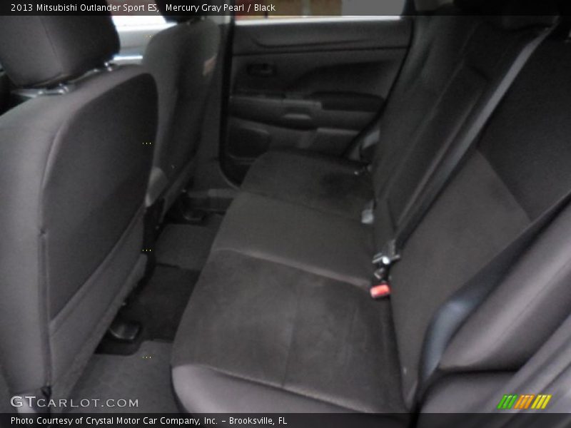 Mercury Gray Pearl / Black 2013 Mitsubishi Outlander Sport ES