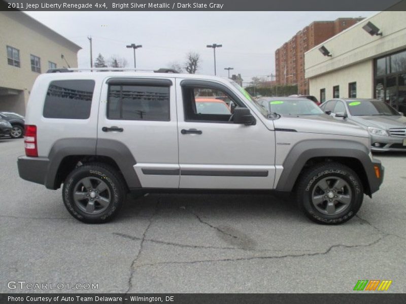 Bright Silver Metallic / Dark Slate Gray 2011 Jeep Liberty Renegade 4x4