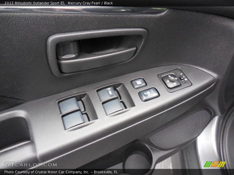 Mercury Gray Pearl / Black 2013 Mitsubishi Outlander Sport ES