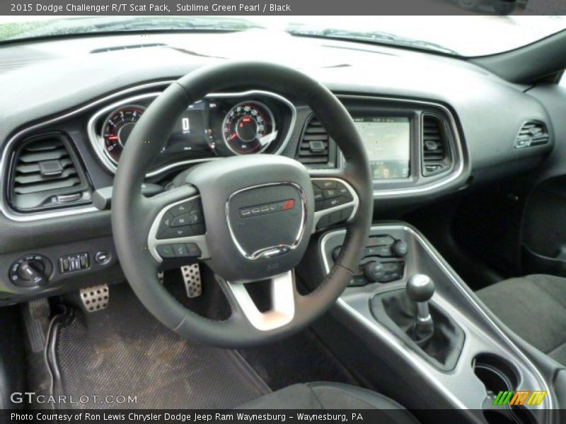 Dashboard of 2015 Challenger R/T Scat Pack