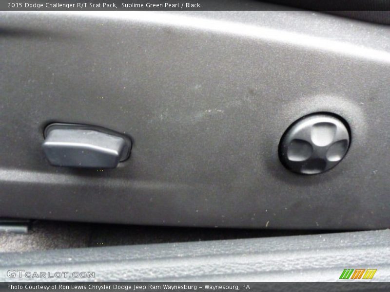 Sublime Green Pearl / Black 2015 Dodge Challenger R/T Scat Pack