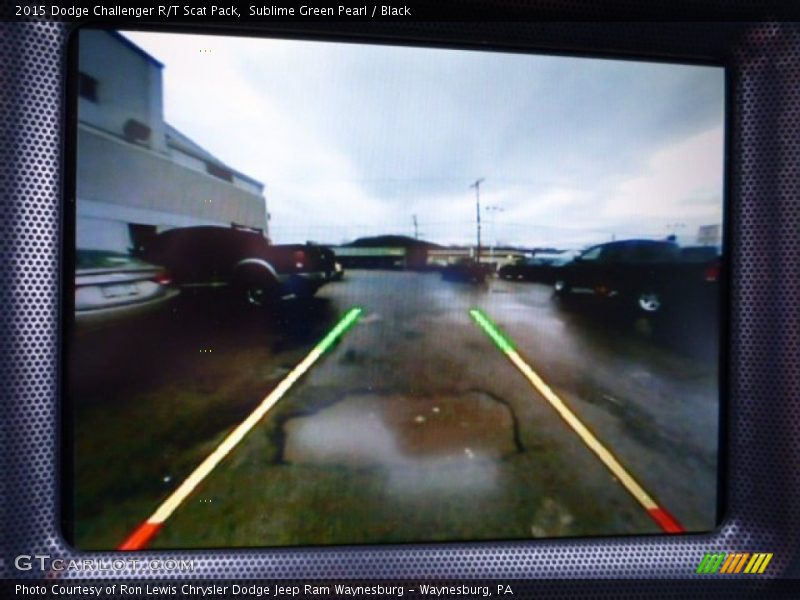 Sublime Green Pearl / Black 2015 Dodge Challenger R/T Scat Pack