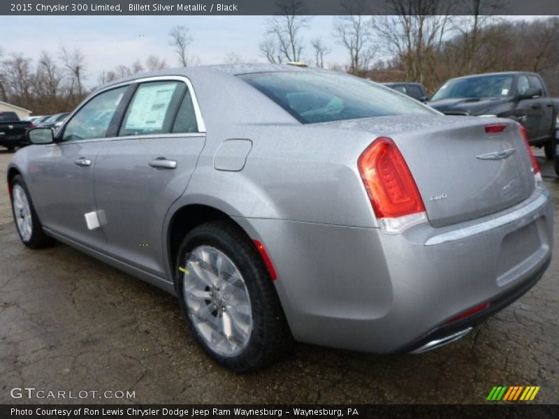 Billett Silver Metallic / Black 2015 Chrysler 300 Limited