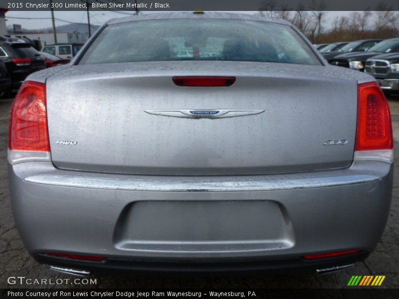 Billett Silver Metallic / Black 2015 Chrysler 300 Limited