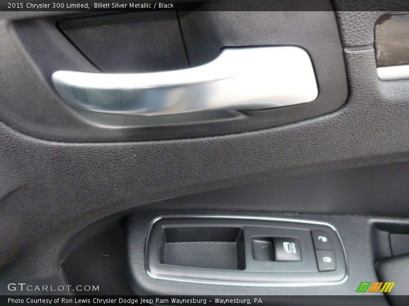 Billett Silver Metallic / Black 2015 Chrysler 300 Limited