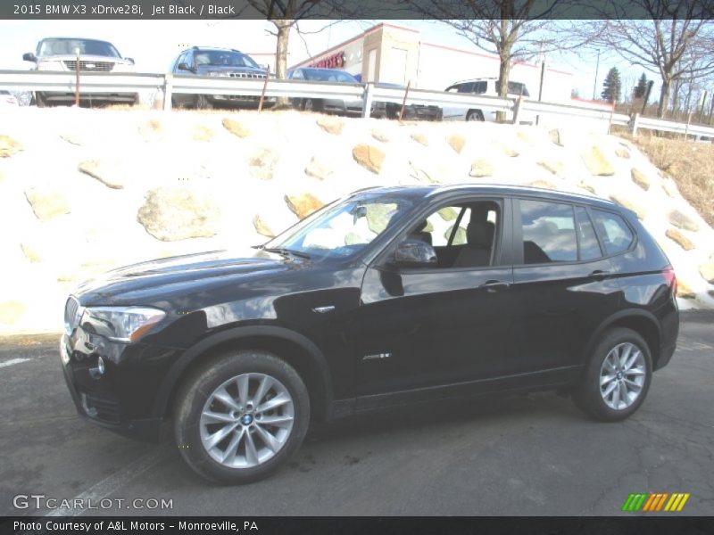 Jet Black / Black 2015 BMW X3 xDrive28i