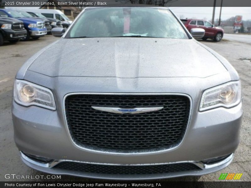 Billett Silver Metallic / Black 2015 Chrysler 300 Limited