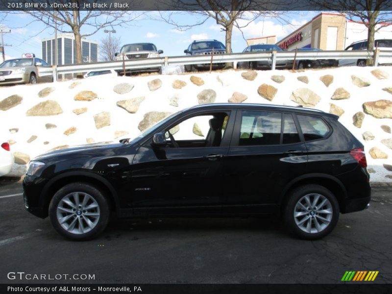 Jet Black / Black 2015 BMW X3 xDrive28i