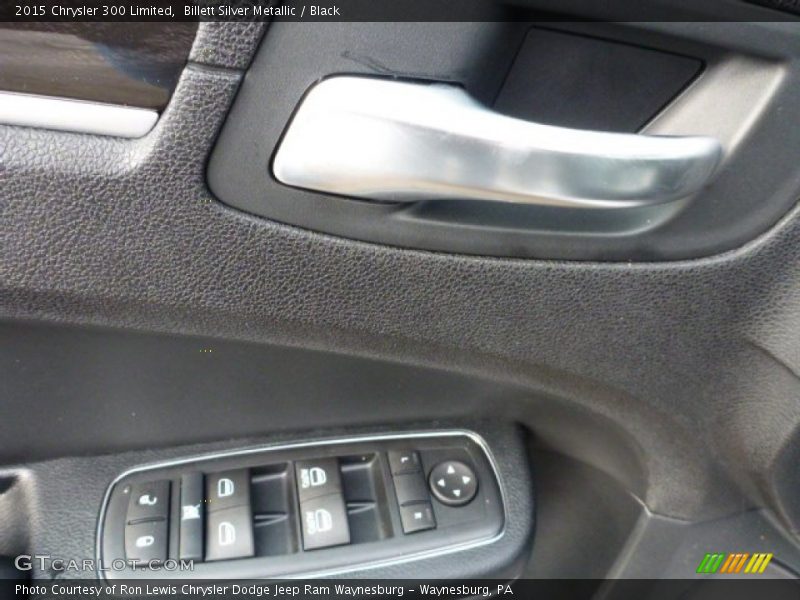 Billett Silver Metallic / Black 2015 Chrysler 300 Limited