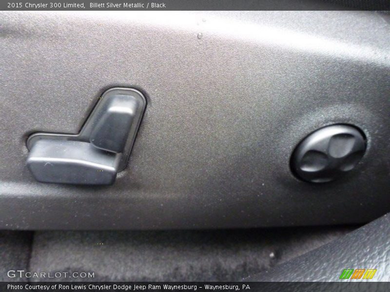 Billett Silver Metallic / Black 2015 Chrysler 300 Limited