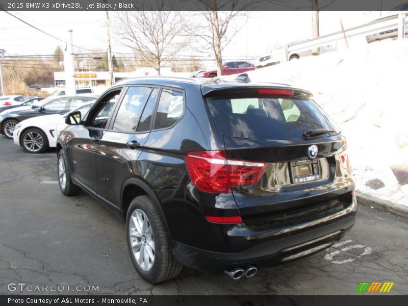 Jet Black / Black 2015 BMW X3 xDrive28i