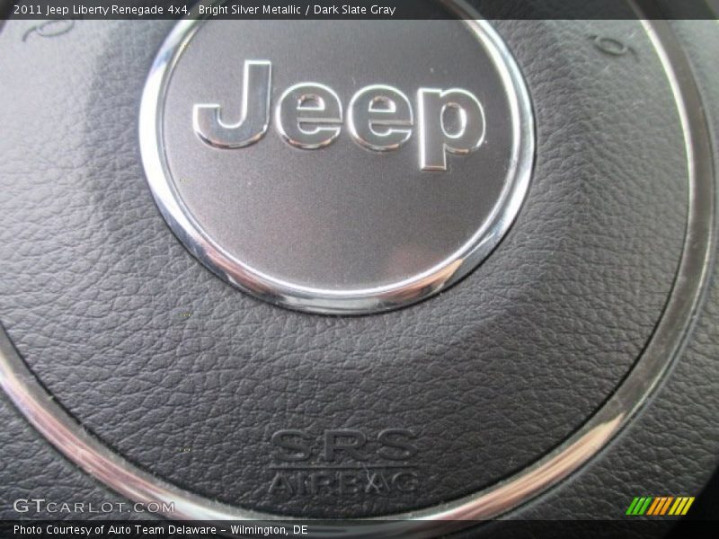 Bright Silver Metallic / Dark Slate Gray 2011 Jeep Liberty Renegade 4x4